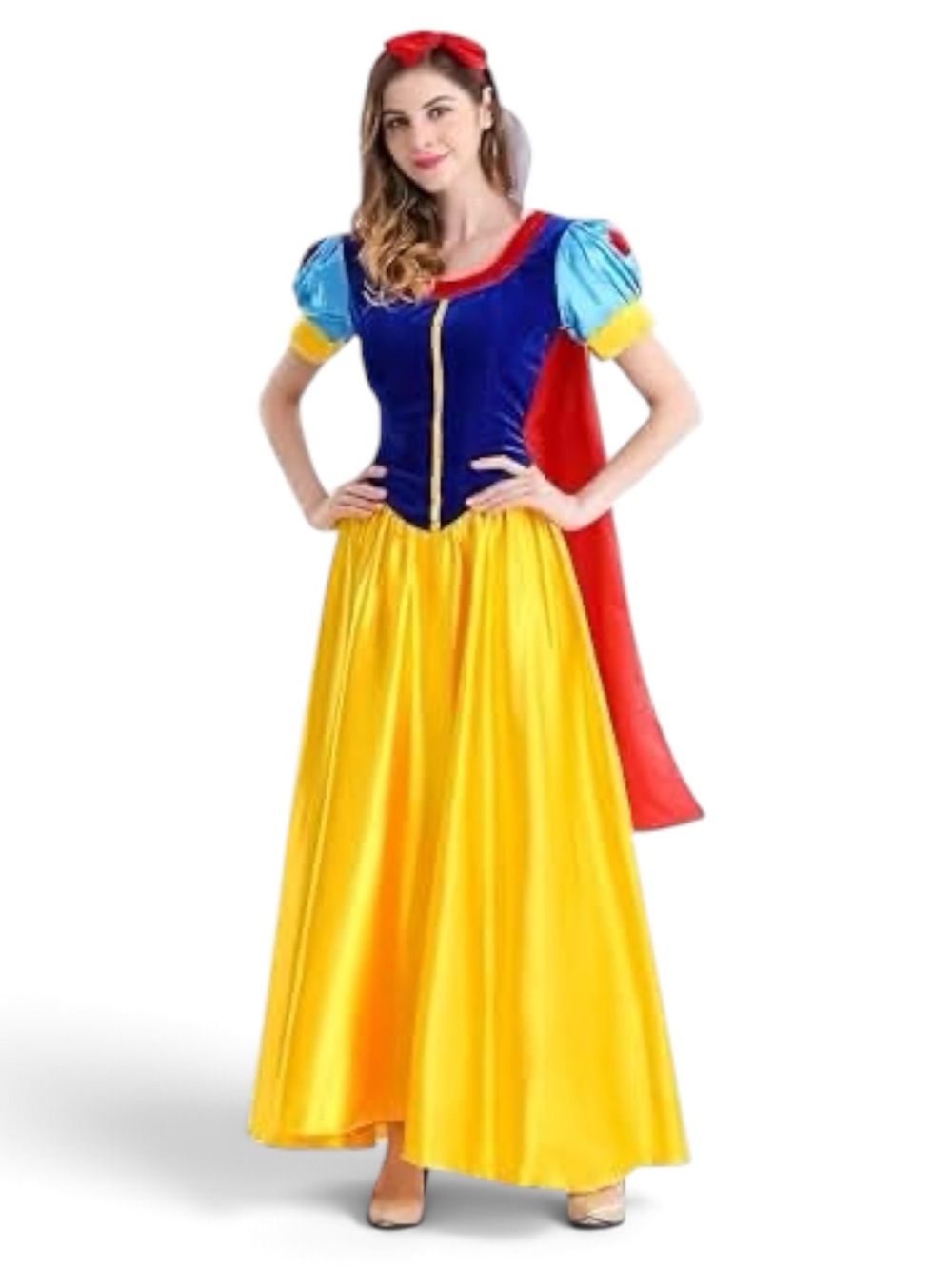Snow White Halloween Costume w/ Headband Size XL